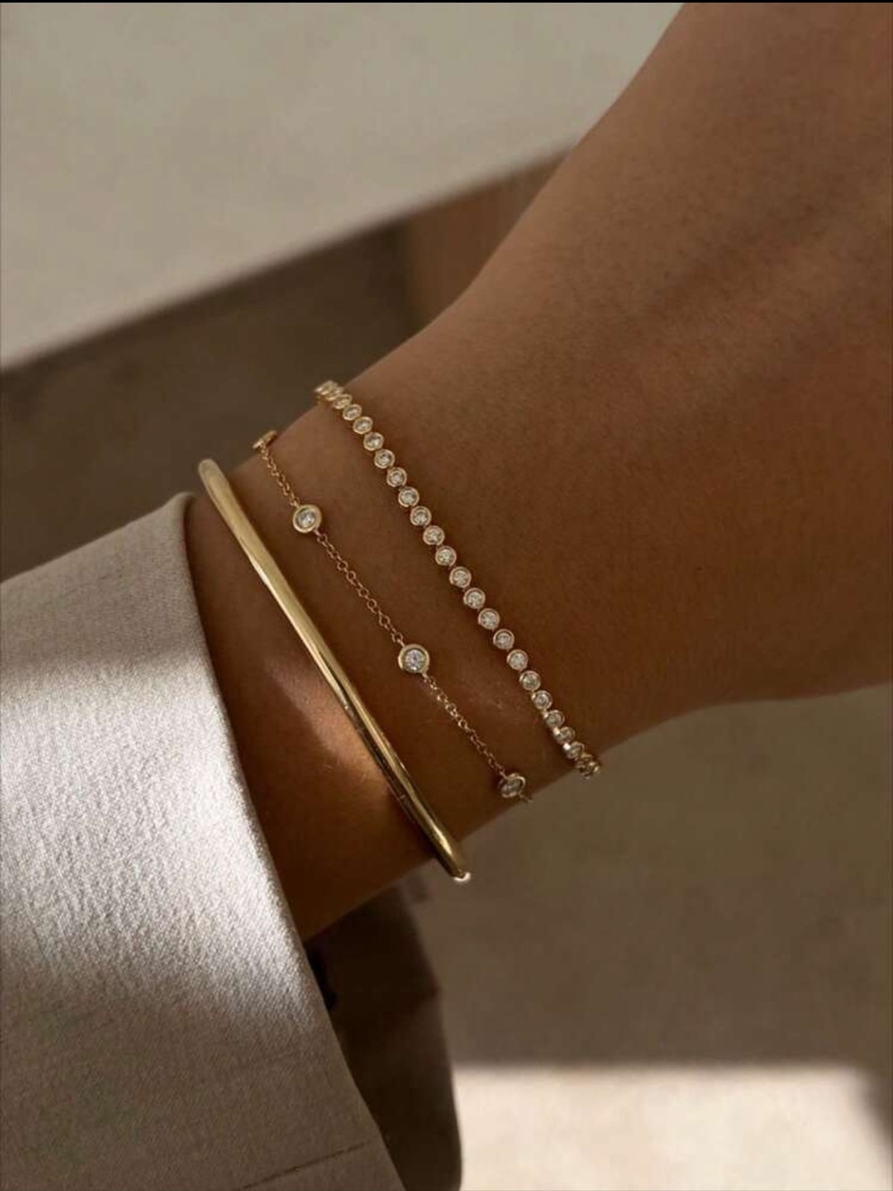 Layered bracelet set